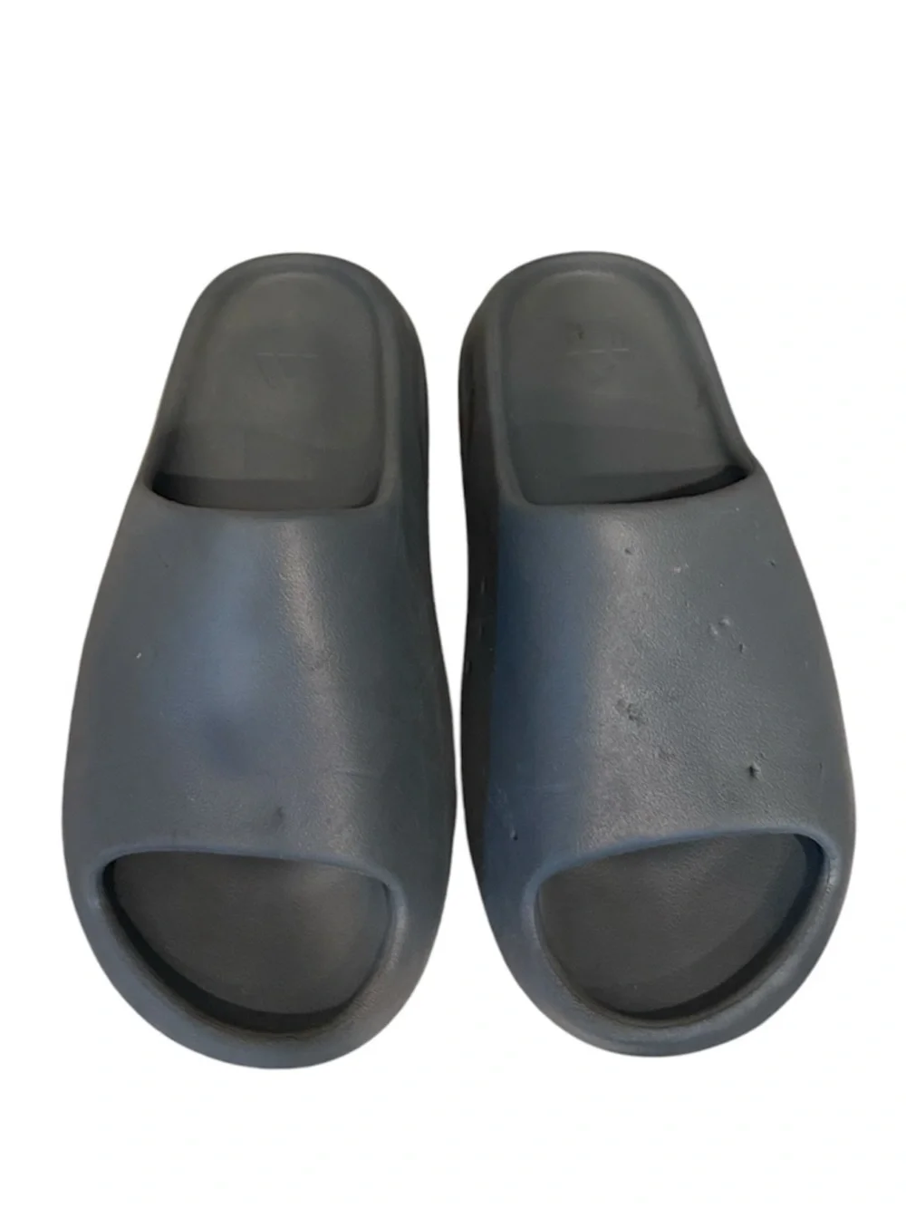 Yeezy Men's Slate Gray Foam Slide Shoes Size 9 FLAW